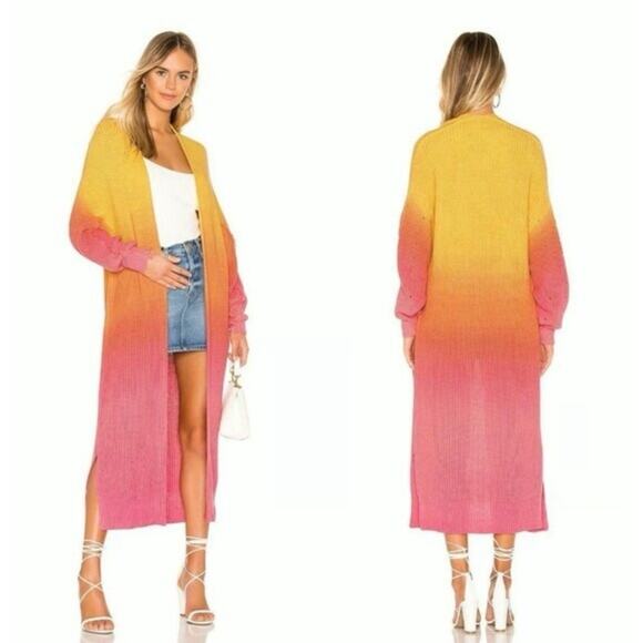 Free People Come Together Ombre Duster - Picture 2 of 6